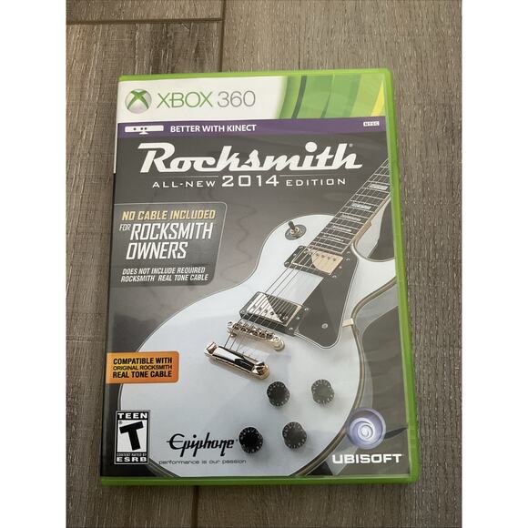 Rocksmith 2014 Edition Xbox 360 Game - No Cable - Picture 1 of 4